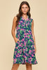 Dear Scarlett Navy Floral Dress-240 Dresses- Simply Simpson's Boutique is a Women's Online Fashion Boutique Located in Jupiter, Florida