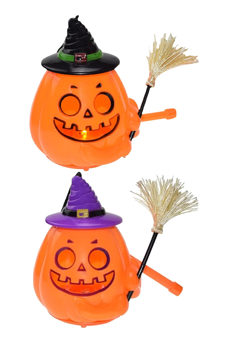 Pumpkin Witch Noise Making Light Up Jack O'Lantern-290 Home/Gift- Simply Simpson's Boutique is a Women's Online Fashion Boutique Located in Jupiter, Florida