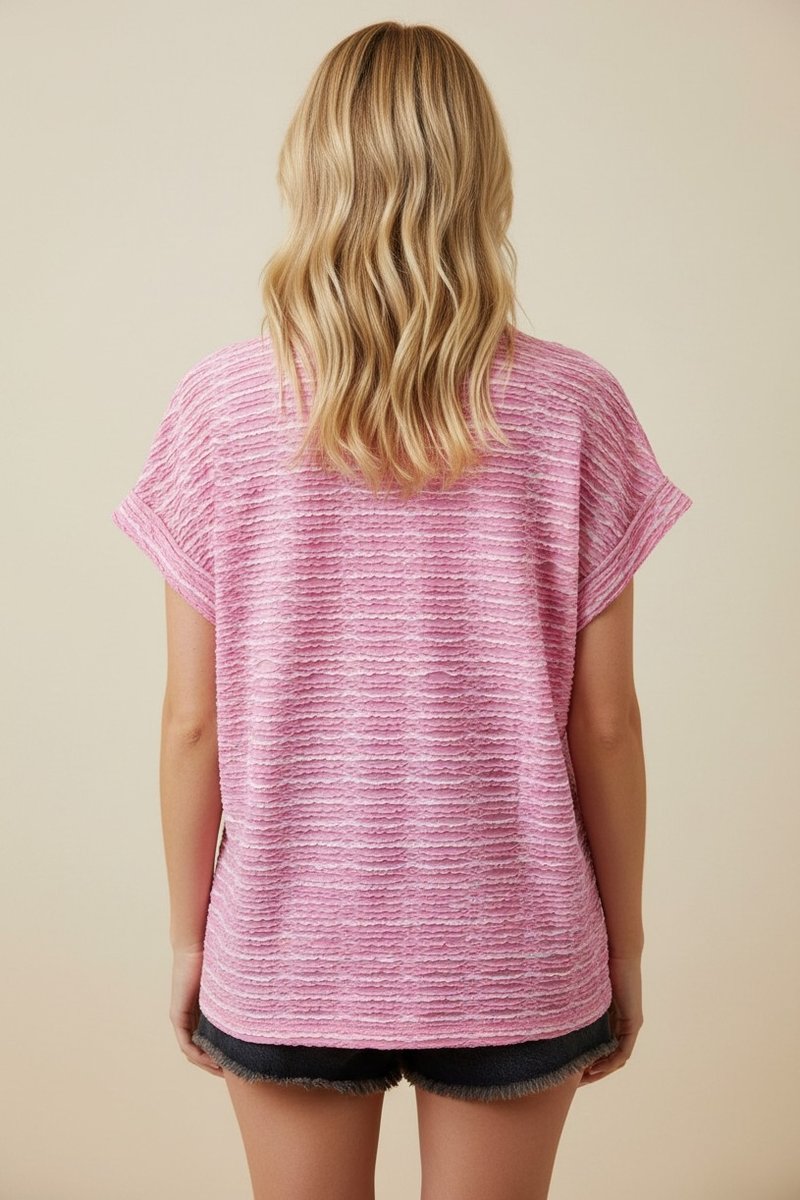 Sweet Serendipity Short Sleeve Top-100 Short Sleeves- Simply Simpson's Boutique is a Women's Online Fashion Boutique Located in Jupiter, Florida