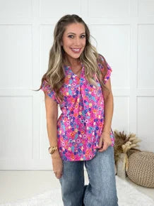 Dear Scarlett Payton Lizzy-100 Short Sleeves- Simply Simpson's Boutique is a Women's Online Fashion Boutique Located in Jupiter, Florida