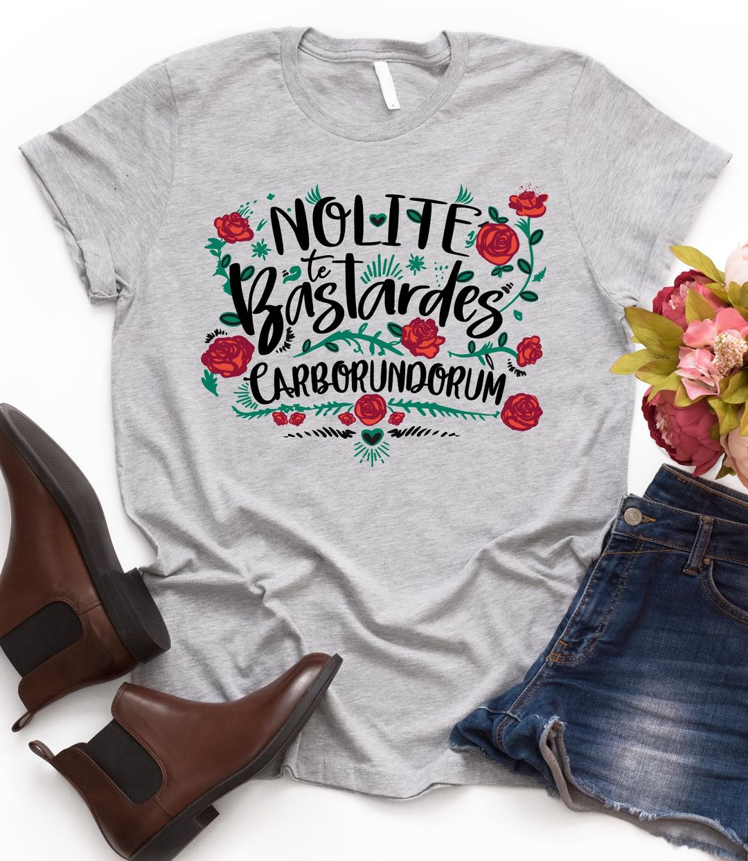 Don’t Let the Bastards Grind You Down-Graphic Tee- Simply Simpson's Boutique is a Women's Online Fashion Boutique Located in Jupiter, Florida