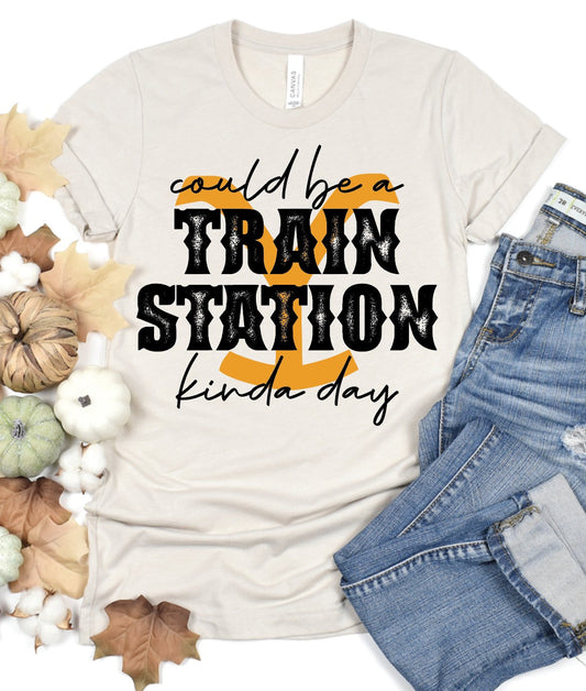 Train Station Graphic Tee-Graphic Tee- Simply Simpson's Boutique is a Women's Online Fashion Boutique Located in Jupiter, Florida