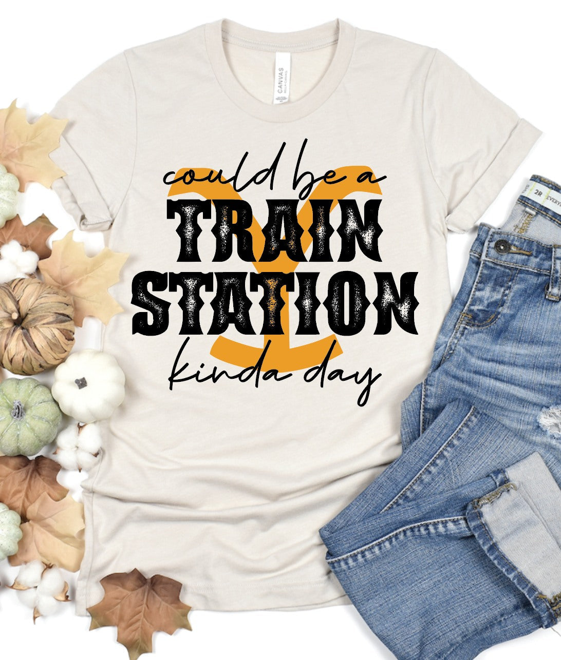 Train Station Graphic Tee-Graphic Tee- Simply Simpson's Boutique is a Women's Online Fashion Boutique Located in Jupiter, Florida