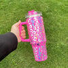 40 OZ Holographic Tumblers-290 Home/Gift- Simply Simpson's Boutique is a Women's Online Fashion Boutique Located in Jupiter, Florida