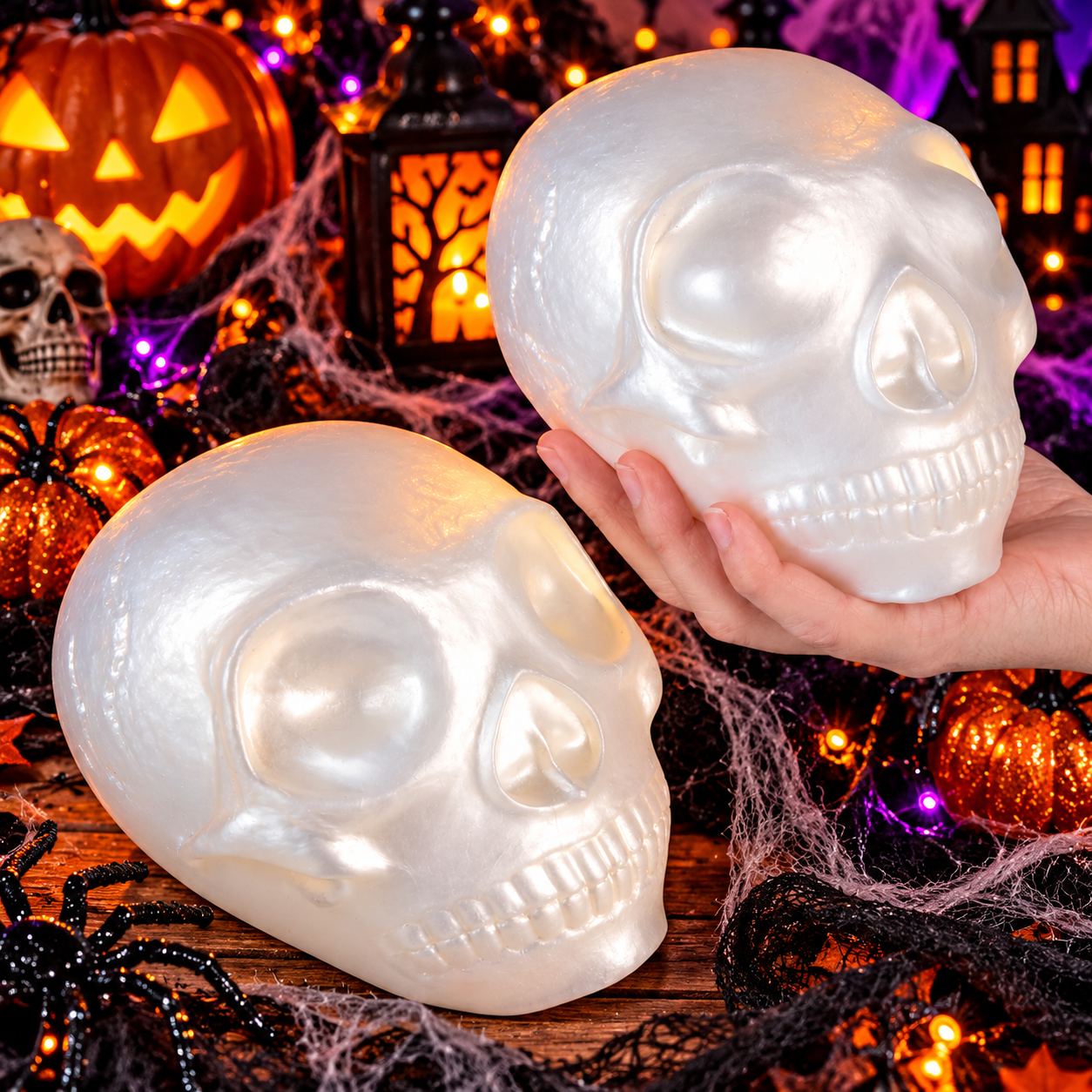 Jumbo Skull Squishy