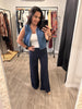Fellcity Braided Denim Short Vest- Simply Simpson's Boutique is a Women's Online Fashion Boutique Located in Jupiter, Florida