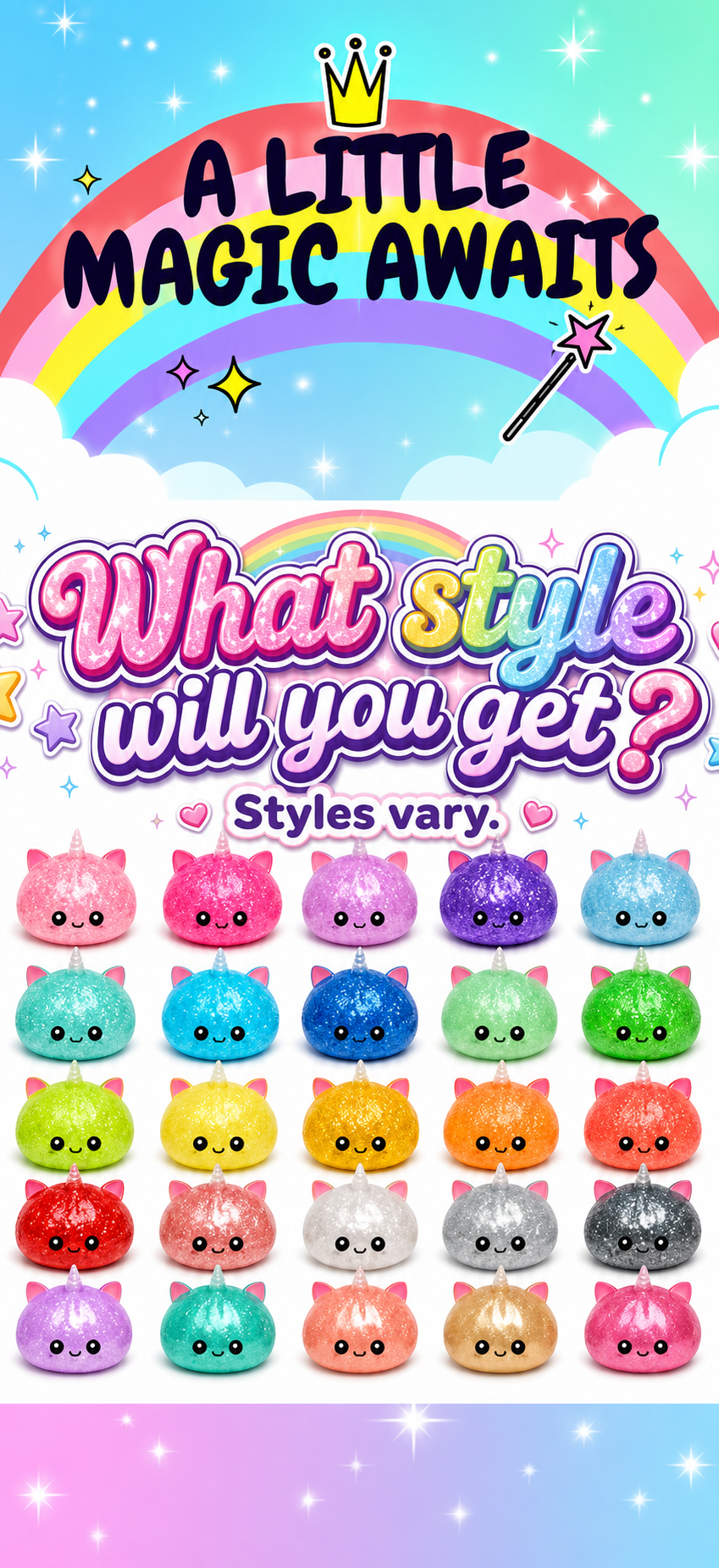 Fun Doh Unicorn Mystery Dumpling Squishy