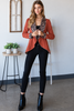 Rust Wild Side Blazer
