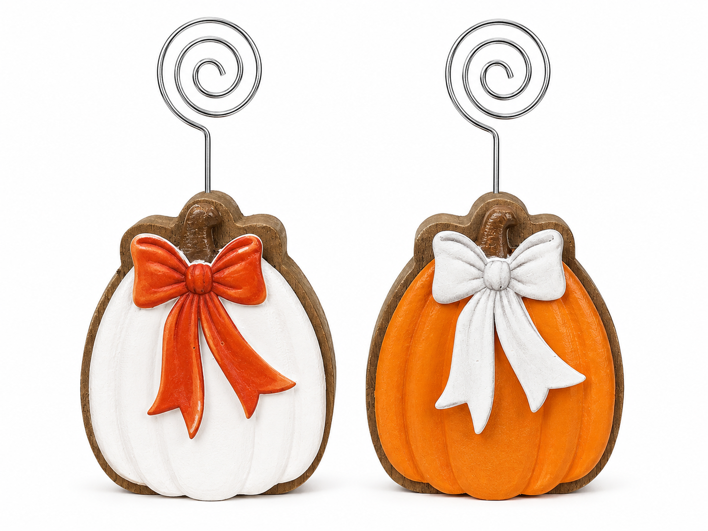 Pumpkin Photo/Memo Holder Set-290 Home/Gift- Simply Simpson's Boutique is a Women's Online Fashion Boutique Located in Jupiter, Florida