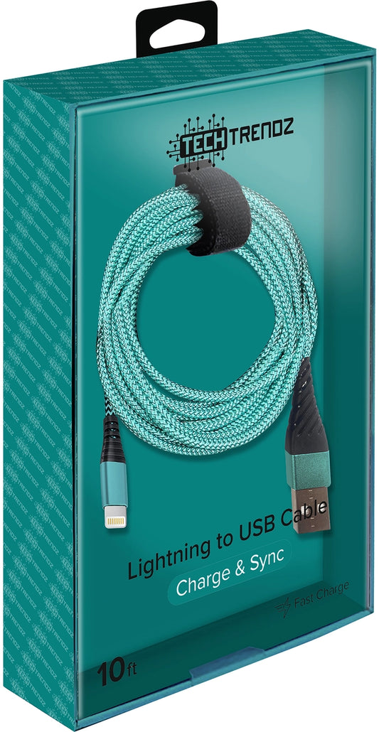 10ft Fast Charging Cable-290 Home/Gift- Simply Simpson's Boutique is a Women's Online Fashion Boutique Located in Jupiter, Florida