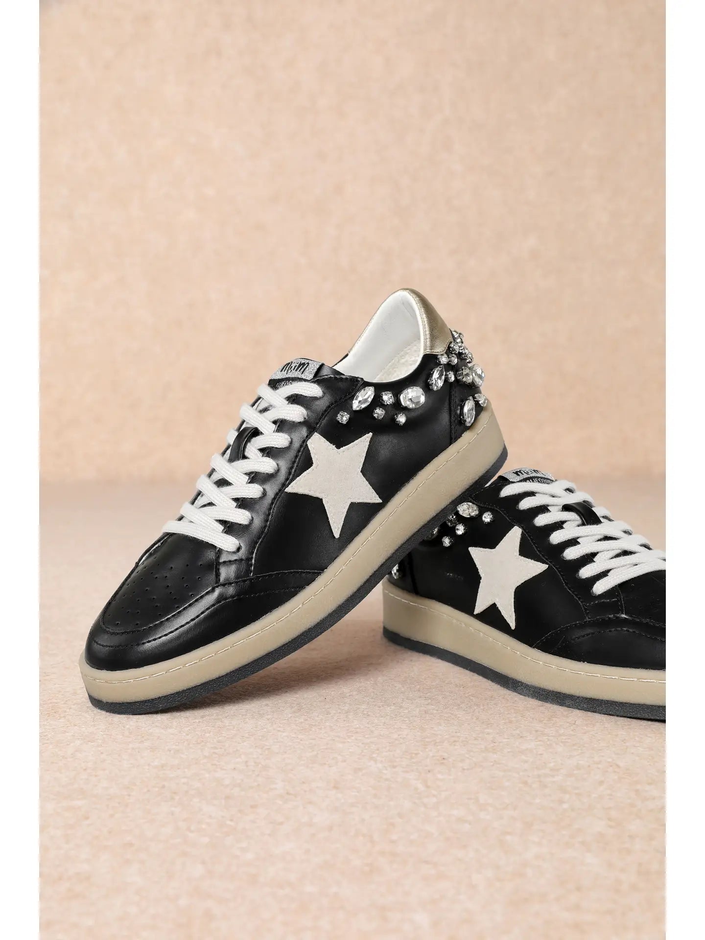 Black Bling All Star Sneakers-260 Shoes- Simply Simpson's Boutique is a Women's Online Fashion Boutique Located in Jupiter, Florida