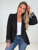 Black Fierce & Fabulous Blazer