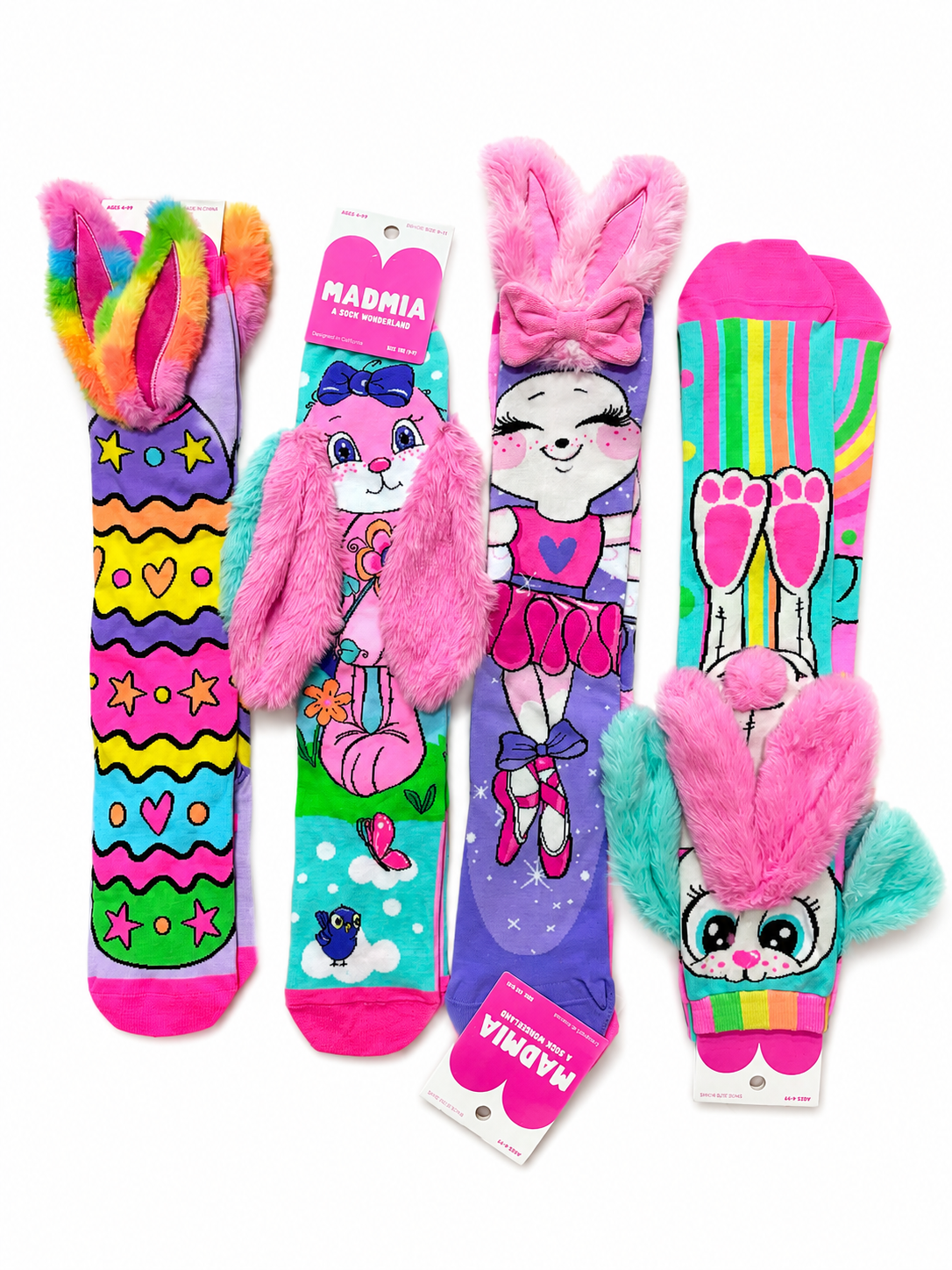 Madmia Bunny Socks-270 Accessories- Simply Simpson's Boutique is a Women's Online Fashion Boutique Located in Jupiter, Florida