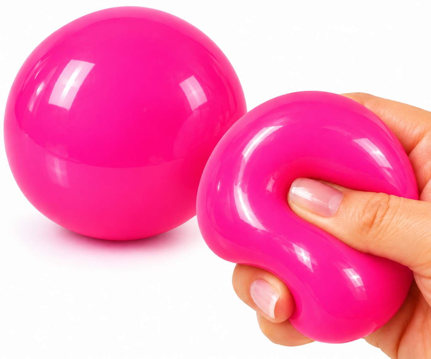 Neon Sugar Ball Maltose Squishy