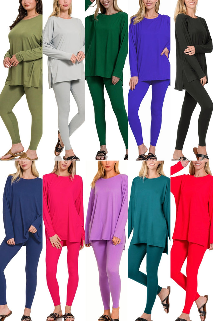 The Best of Times Loungewear Set-220 Lounge wear/Pajamas- Simply Simpson's Boutique is a Women's Online Fashion Boutique Located in Jupiter, Florida