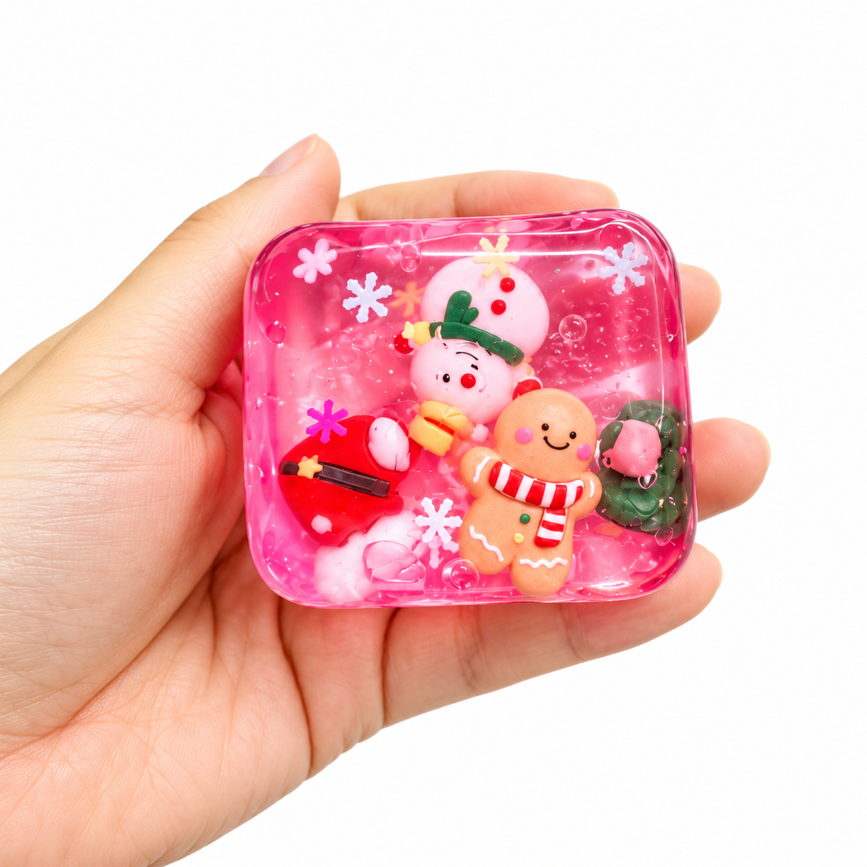 Christmas Maltose Squishy Cubes