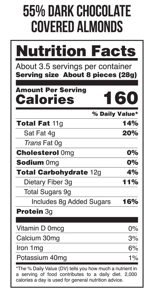 Chocolate Covered Almonds-310 Snacks- Simply Simpson's Boutique is a Women's Online Fashion Boutique Located in Jupiter, Florida