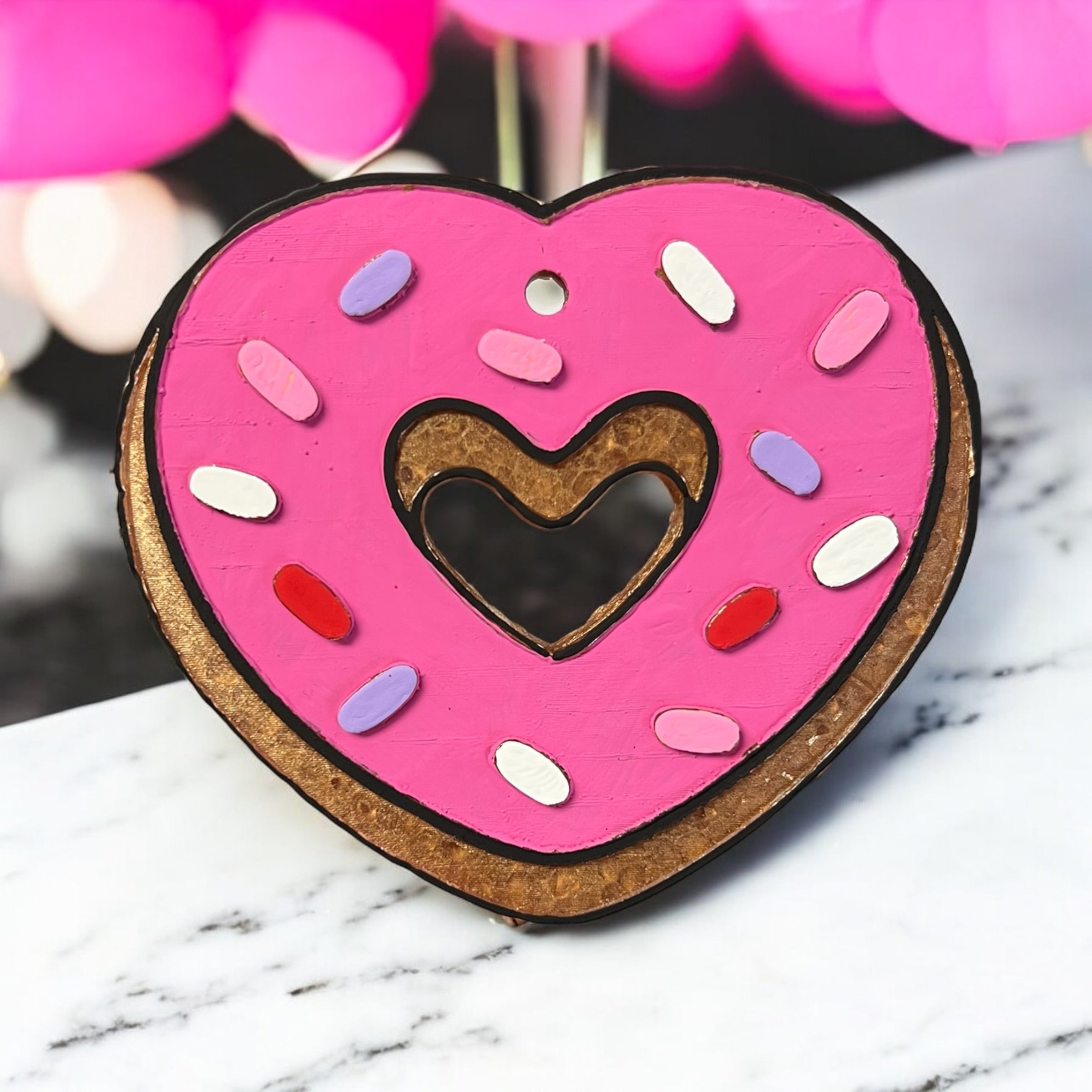 Heart Donut Freshie- Simply Simpson's Boutique is a Women's Online Fashion Boutique Located in Jupiter, Florida