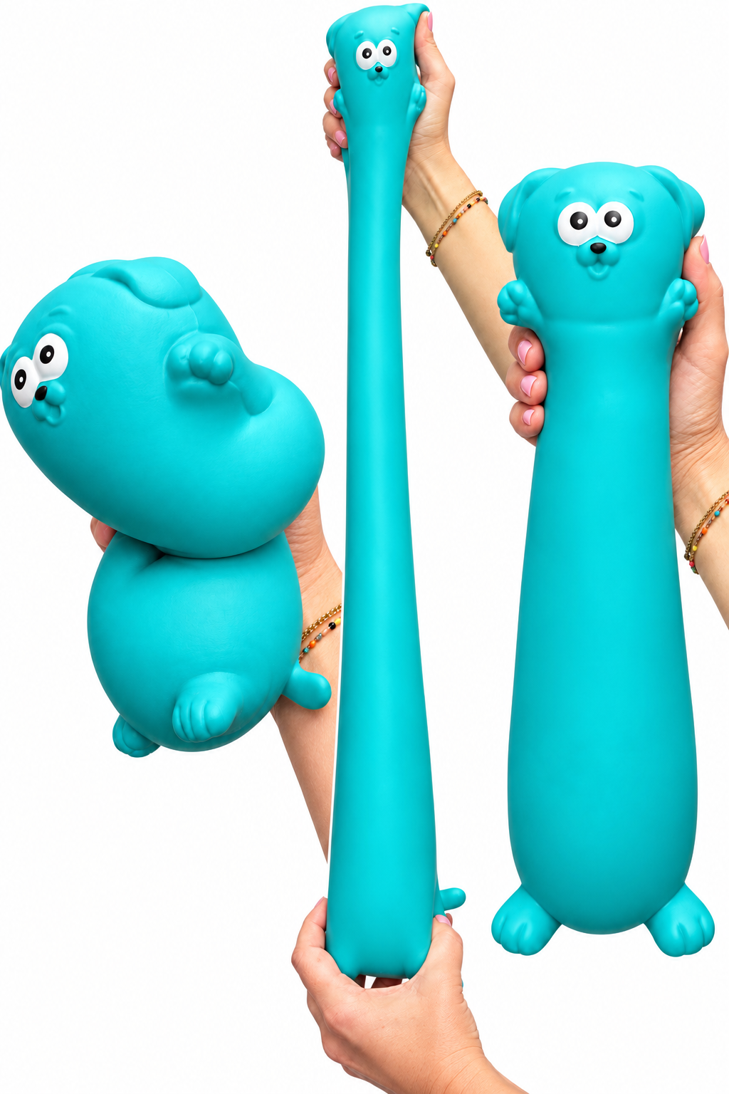 Jumbo Aqua Puppy Squishy-290 Home/Gift- Simply Simpson's Boutique is a Women's Online Fashion Boutique Located in Jupiter, Florida