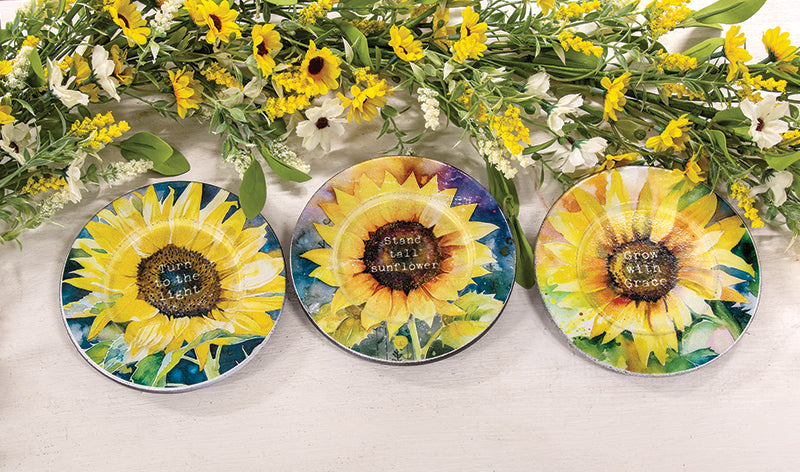 Sunflower Trinket Trays-290 Home/Gift- Simply Simpson's Boutique is a Women's Online Fashion Boutique Located in Jupiter, Florida