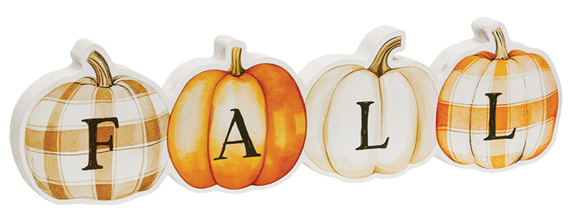 Fall Patchwork Pumpkins Wooden Sitter-290 Home/Gift- Simply Simpson's Boutique is a Women's Online Fashion Boutique Located in Jupiter, Florida