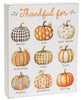 Thankful For Fall Blessings Pumpkin Box Sign-290 Home/Gift- Simply Simpson's Boutique is a Women's Online Fashion Boutique Located in Jupiter, Florida