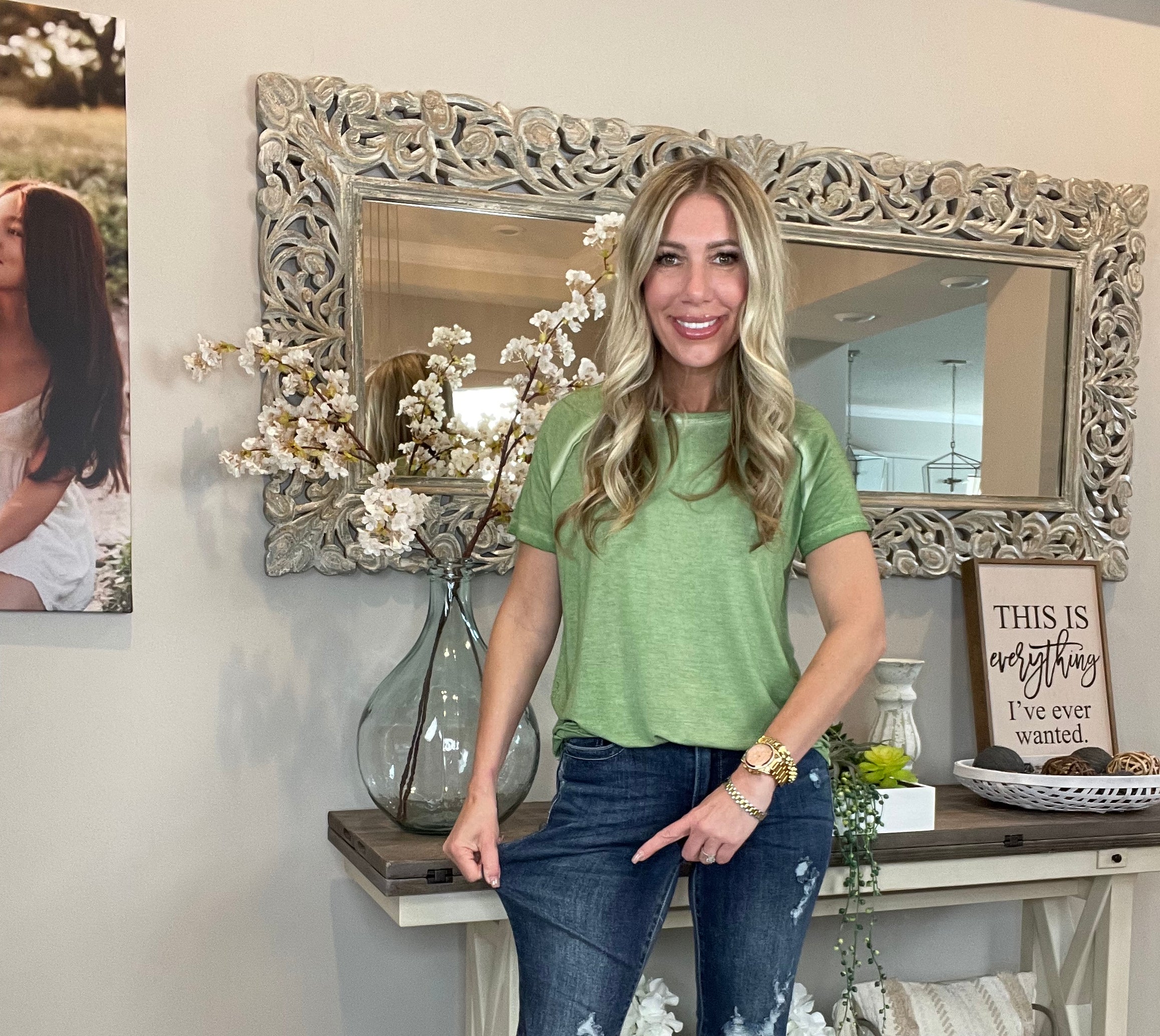Judy Blue Adore Me Distressed Bootcut Jeans-200 Jeans- Simply Simpson's Boutique is a Women's Online Fashion Boutique Located in Jupiter, Florida