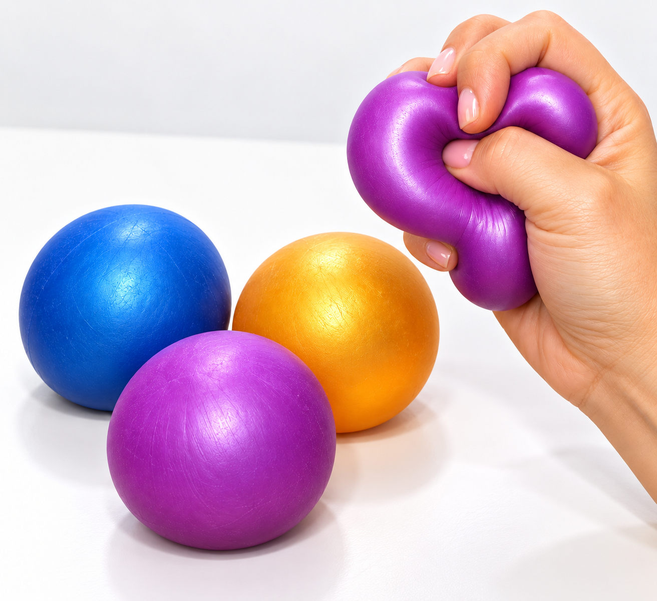 Sugar Swaps Metallic Squishy Balls