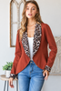 Rust Wild Side Blazer
