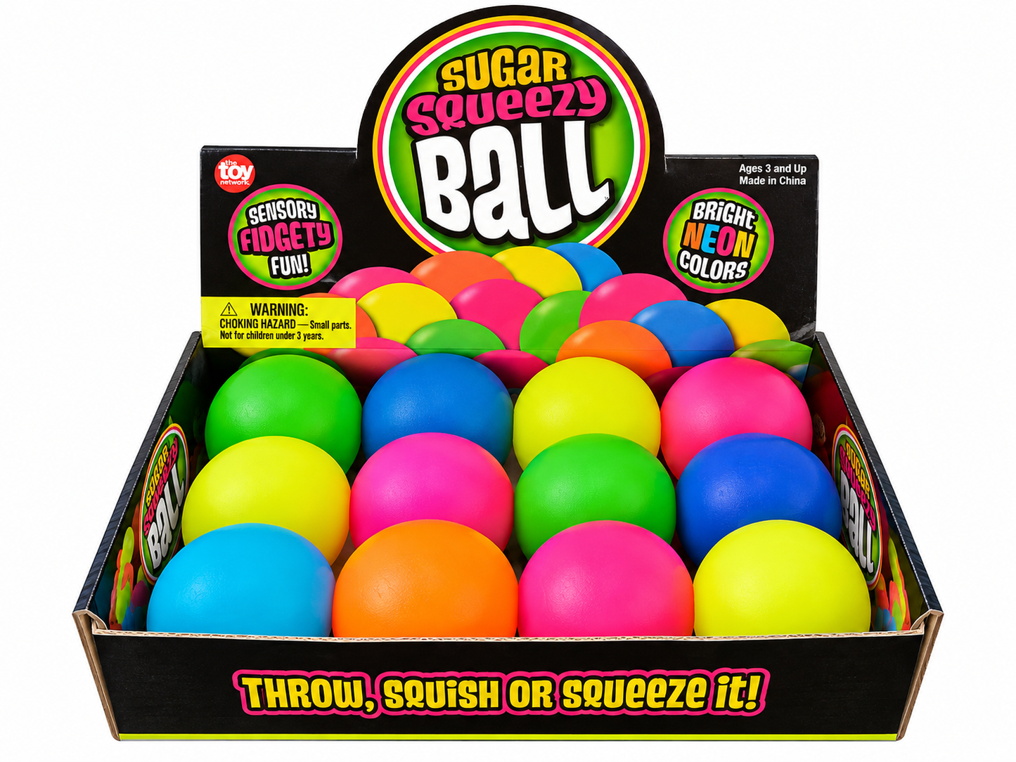 Neon Sugar Ball Maltose Squishy