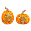 Fall Foliage Highland Cow Pumpkin