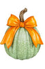 Ribbon Bow Pumpkin Tabletop-290 Home/Gift- Simply Simpson's Boutique is a Women's Online Fashion Boutique Located in Jupiter, Florida
