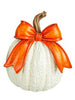Ribbon Bow Pumpkin Tabletop-290 Home/Gift- Simply Simpson's Boutique is a Women's Online Fashion Boutique Located in Jupiter, Florida