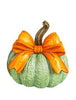 Ribbon Bow Pumpkin 6" Tabletop-290 Home/Gift- Simply Simpson's Boutique is a Women's Online Fashion Boutique Located in Jupiter, Florida