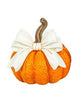 Ribbon Bow Pumpkin 6" Tabletop-290 Home/Gift- Simply Simpson's Boutique is a Women's Online Fashion Boutique Located in Jupiter, Florida