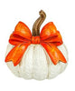 Ribbon Bow Pumpkin 6" Tabletop-290 Home/Gift- Simply Simpson's Boutique is a Women's Online Fashion Boutique Located in Jupiter, Florida