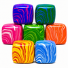 Swirl Marble Squishy Cube-290 Home/Gift- Simply Simpson's Boutique is a Women's Online Fashion Boutique Located in Jupiter, Florida