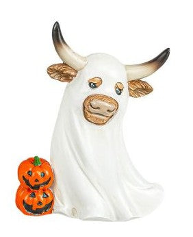 Ghostly Highland Calf Trick or Treater-290 Home/Gift- Simply Simpson's Boutique is a Women's Online Fashion Boutique Located in Jupiter, Florida