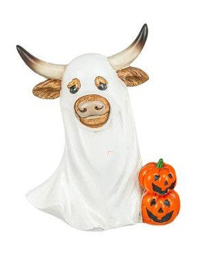Ghostly Highland Calf Trick or Treater-290 Home/Gift- Simply Simpson's Boutique is a Women's Online Fashion Boutique Located in Jupiter, Florida