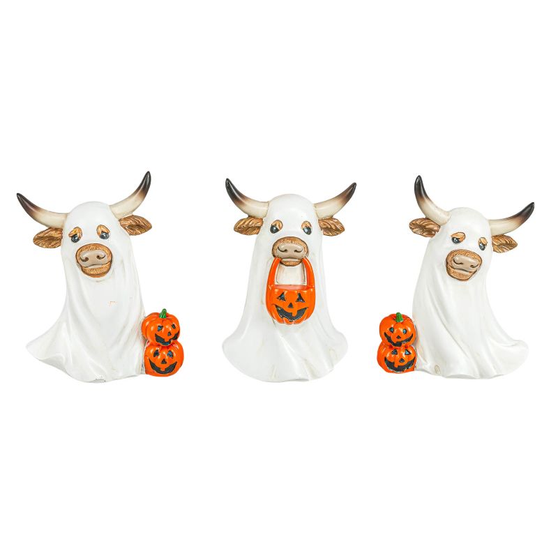 Ghostly Highland Calf Trick or Treater-290 Home/Gift- Simply Simpson's Boutique is a Women's Online Fashion Boutique Located in Jupiter, Florida
