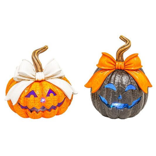 Happy Jack-o-Lantern Orange and Black with LED-290 Home/Gift- Simply Simpson's Boutique is a Women's Online Fashion Boutique Located in Jupiter, Florida