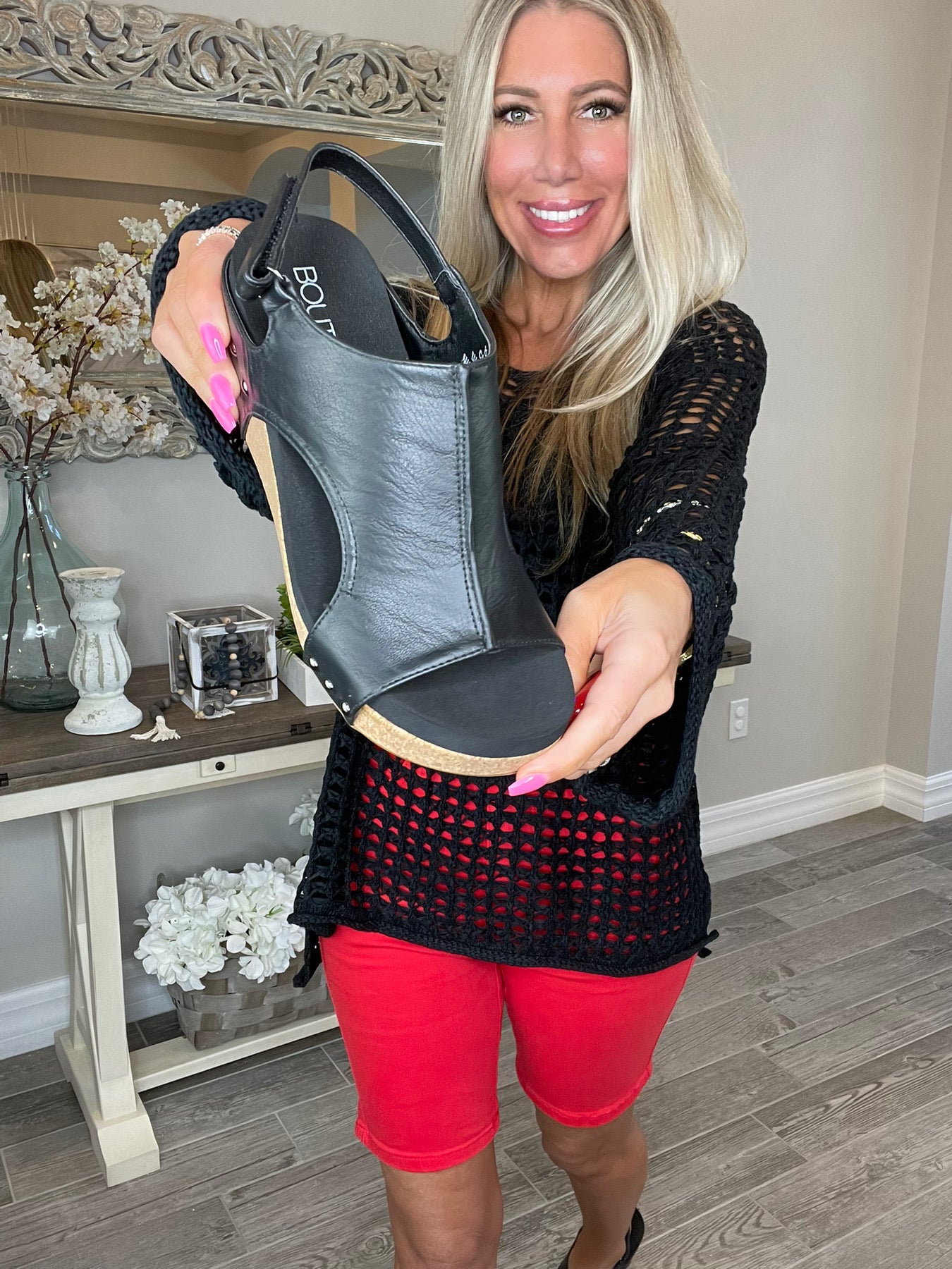 Corky’s Smooth Black Carleys-260 Shoes- Simply Simpson's Boutique is a Women's Online Fashion Boutique Located in Jupiter, Florida