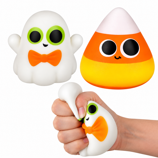 Halloween Ghost & Candy Corn Squishies-290 Home/Gift- Simply Simpson's Boutique is a Women's Online Fashion Boutique Located in Jupiter, Florida