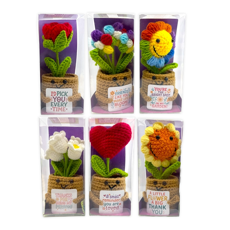 Emotional Support Crochet Plush Flowers- Simply Simpson's Boutique is a Women's Online Fashion Boutique Located in Jupiter, Florida
