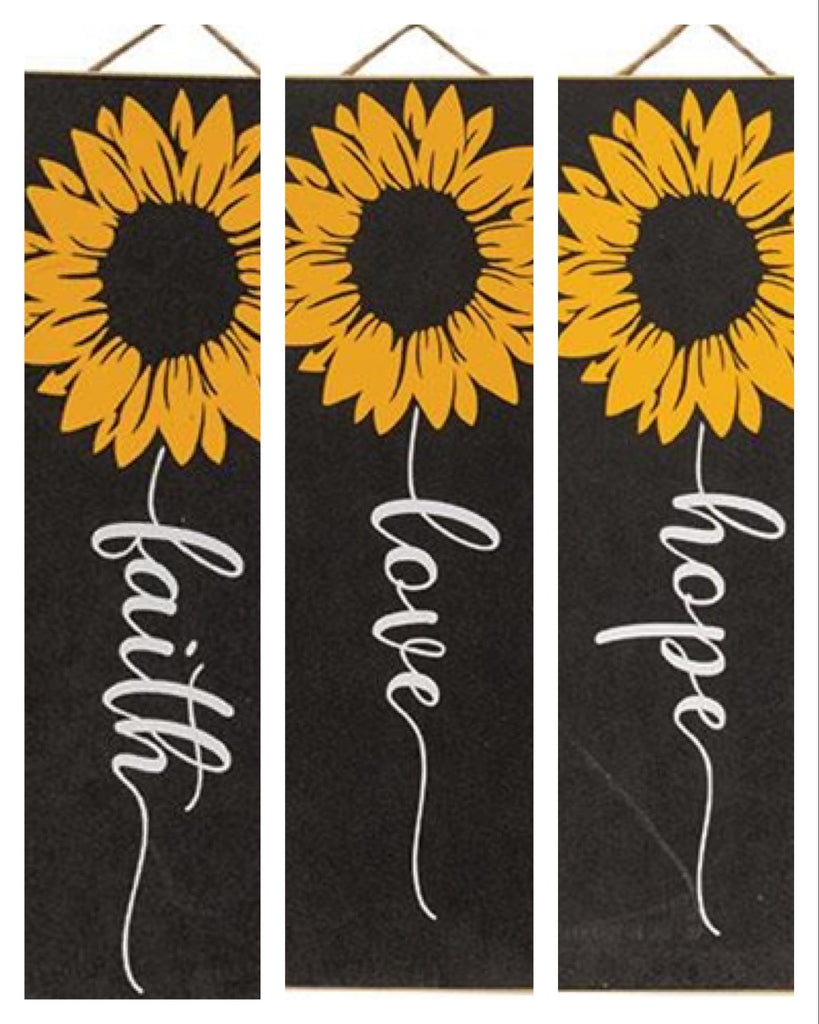 Sunflower Hanging Sign-Home Decor- Simply Simpson's Boutique is a Women's Online Fashion Boutique Located in Jupiter, Florida
