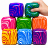 Swirl Marble Squishy Cube-290 Home/Gift- Simply Simpson's Boutique is a Women's Online Fashion Boutique Located in Jupiter, Florida