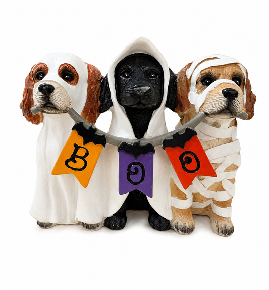 Costumed Pupper Trio Tabletop-290 Home/Gift- Simply Simpson's Boutique is a Women's Online Fashion Boutique Located in Jupiter, Florida