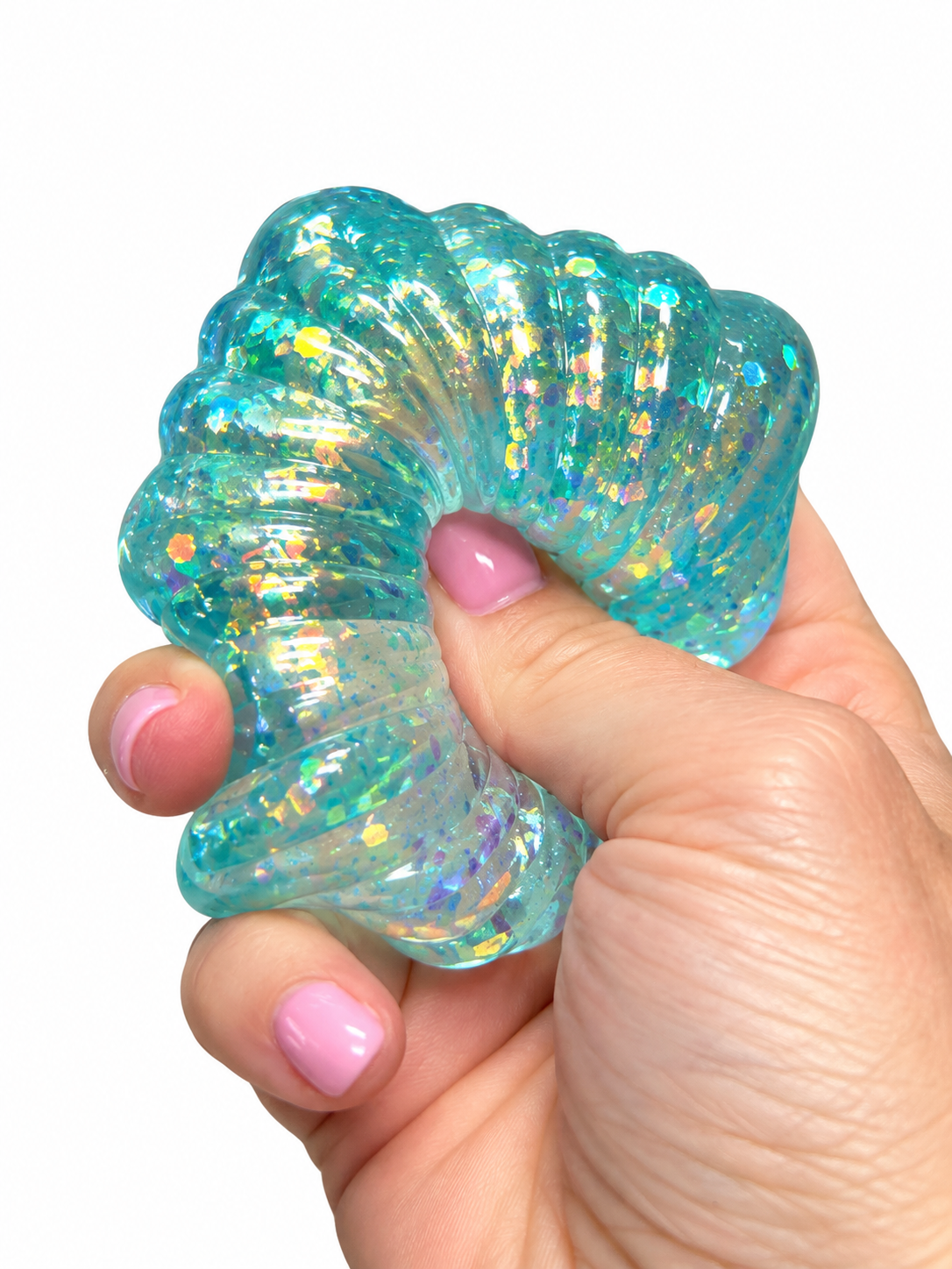 Sparkling Seashell Maltose Squishy