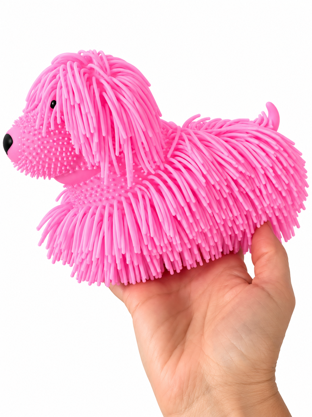 Jumbo LED Fuzzy Squishy Dog(Assorted Colors)