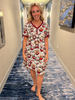 Preorder Merry Moose & Mistletoe Pajama Dresses-220 Lounge wear/Pajamas- Simply Simpson's Boutique is a Women's Online Fashion Boutique Located in Jupiter, Florida